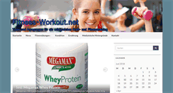 Desktop Screenshot of fitness-workout.net